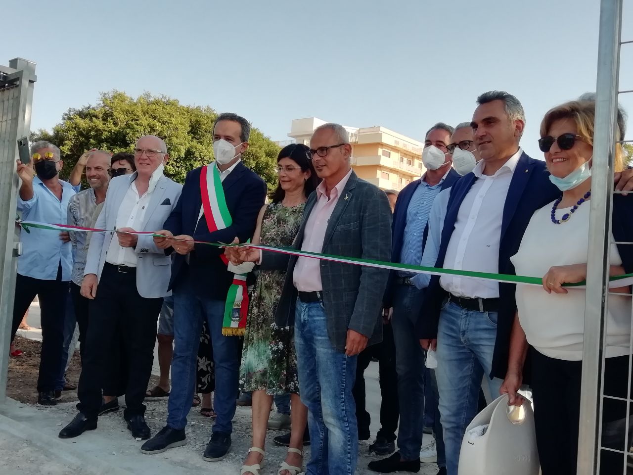 Riapre Viale Piave, il cammino delle Istituzioni fino ai Canottieri, per ora solo diurno. VIDEO