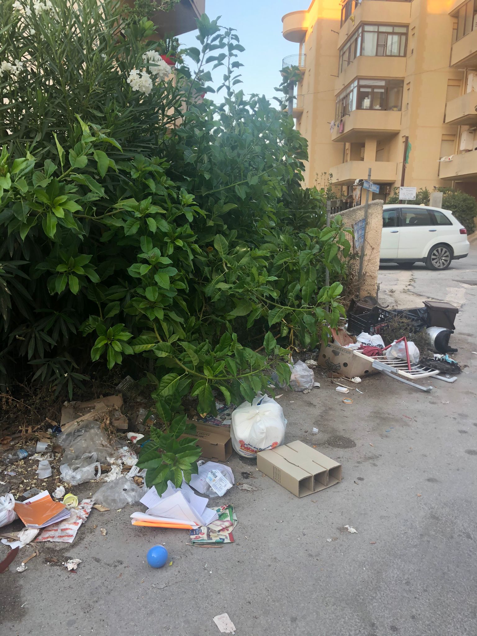 I rifiuti continuano a sporcare il Parco di Salinella e vicolo delle Saline