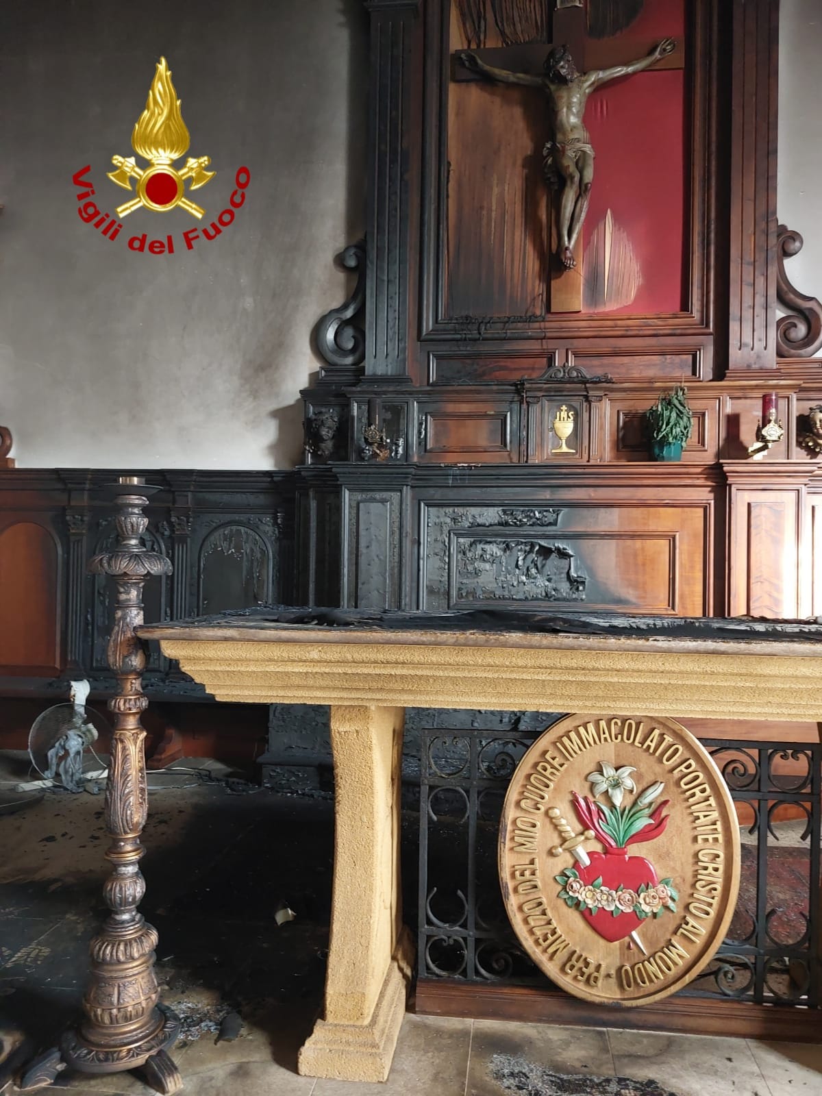 Appiccò fuoco al Santuario di Birgi, la Polizia lo trova al Pronto Soccorso e lui confessa