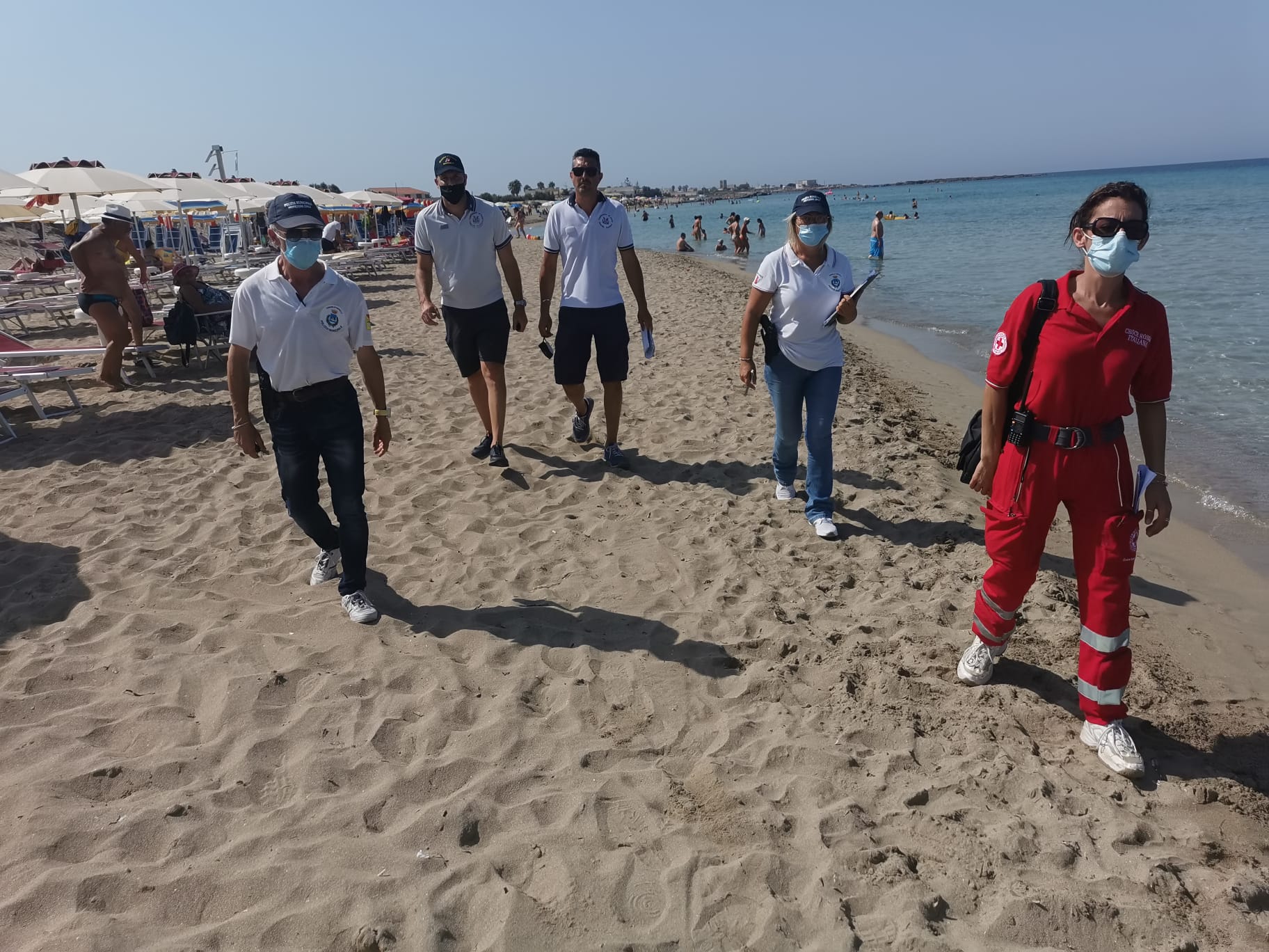 Operazione dei vigili urbani per prevenire i falò di Ferragosto