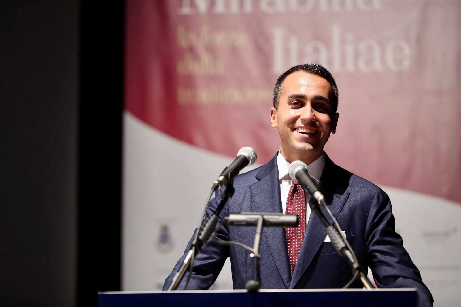 Marsala, Di Maio “Export in Italia +22,8%, superiore a Germania e Francia”