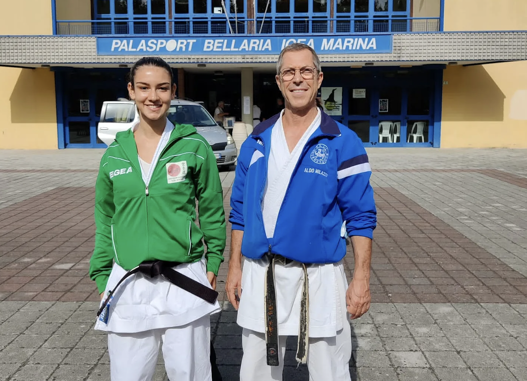Sofia Genna dalla Shotokan di Marsala allo Stage Nazionale Ski di Karate