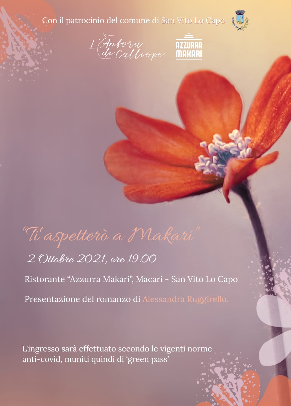 A San Vito si presenta il libro “Ti Aspetterò a Makari – Quando nasceranno le primule rosse” di Alessandra Ruggirello