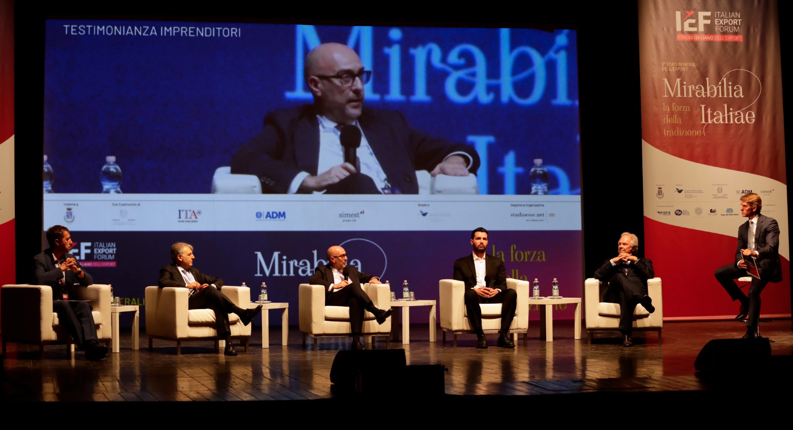 Prima giornata di Stati Generali dell’Export a Marsala: gli interventi di Musumeci, D’Alema, Benetton, Dolce e Condorelli