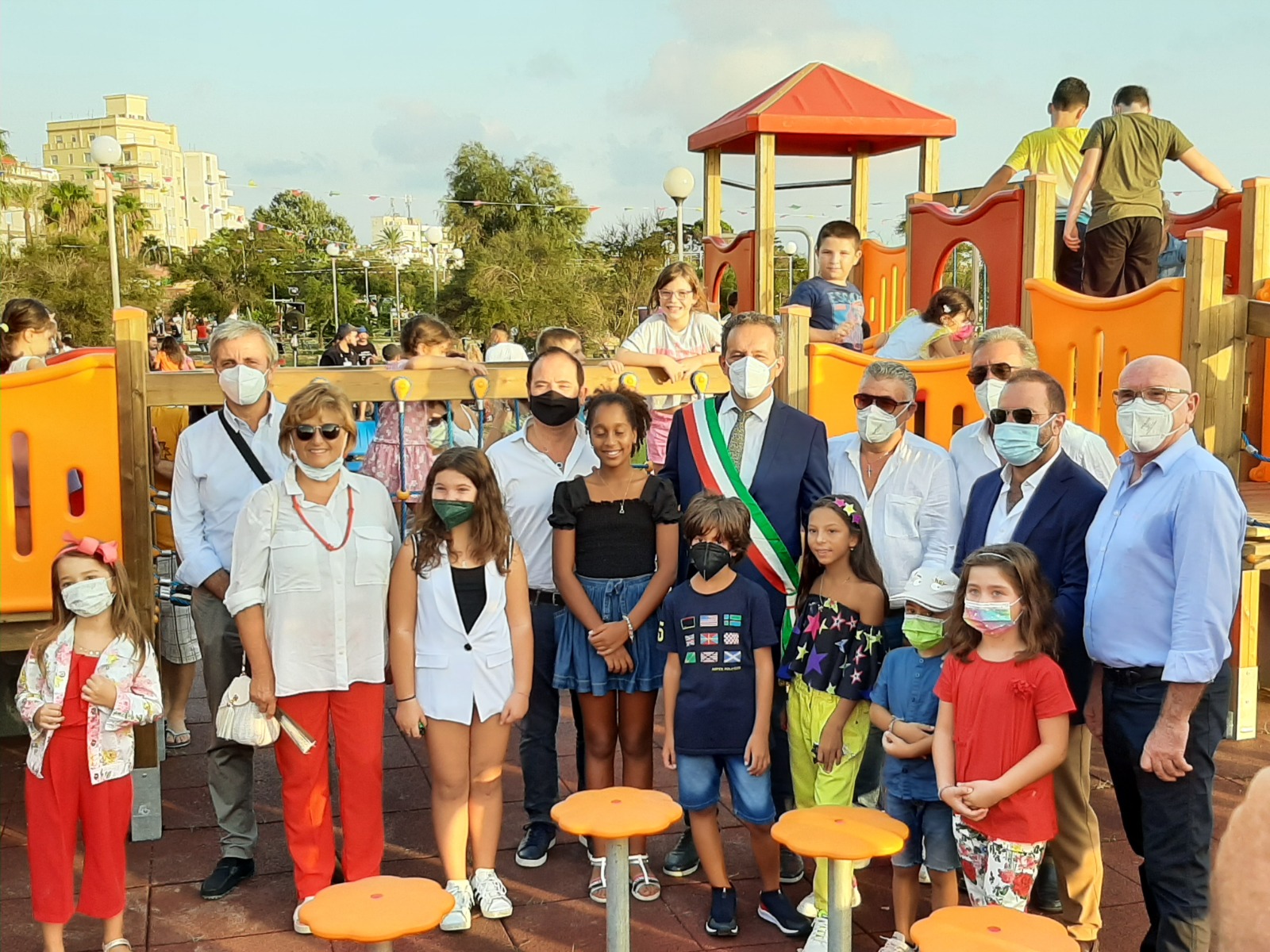 Inaugurato un nuovo Parco dei bambini sul Lungomare Marsala