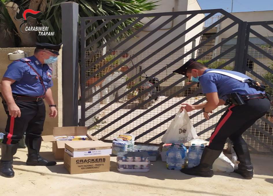 Mazara: in casa col Covid, in difficoltà e senza cibo, si attivano i Carabinieri