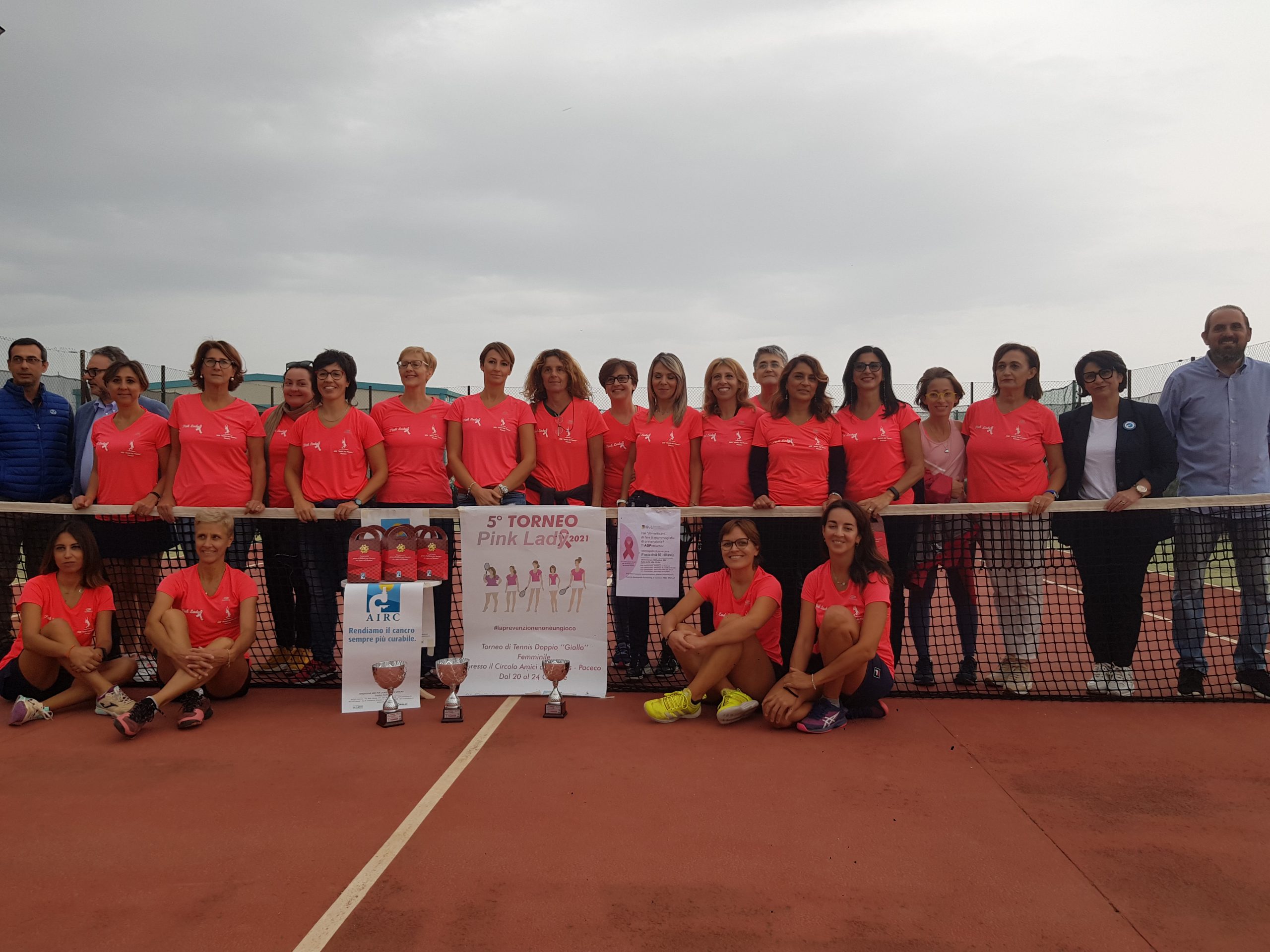 A Paceco Pink lady 2021, il tennis scende in campo per la prevenzione del cancro al seno