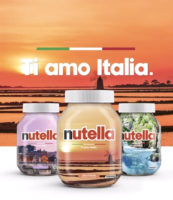 Arriva al Supermercato il vasetto Nutella “Saline di Marsala” in edizione limitata