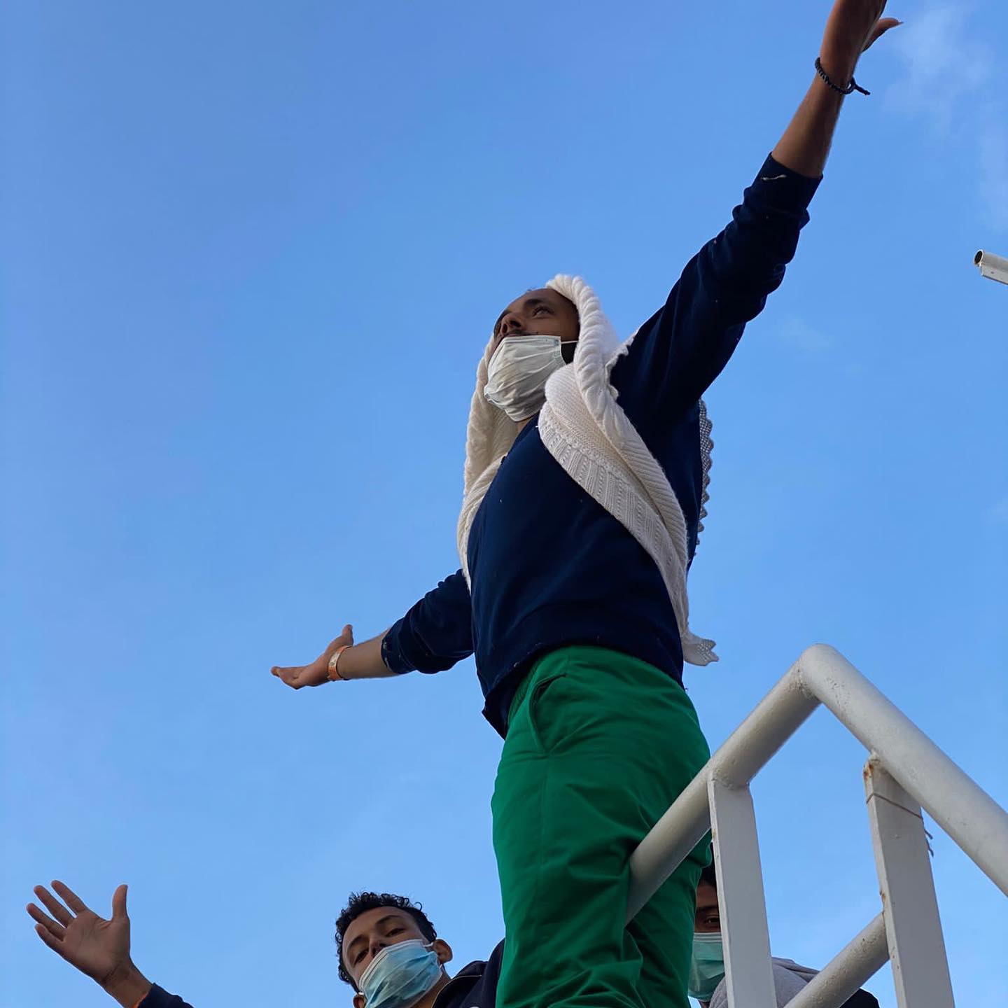 Sbarca a Trapani l’Aita Mari, a bordo 105 migranti soccorsi in pieno maltempo