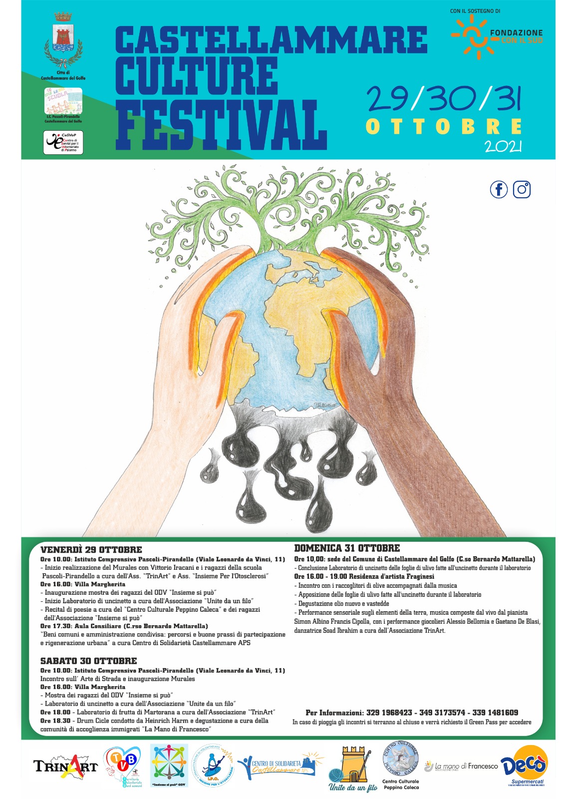 Castellammare Culture fest: tre giorni di integrazione, arte e tradizioni fino al 31 ottobre