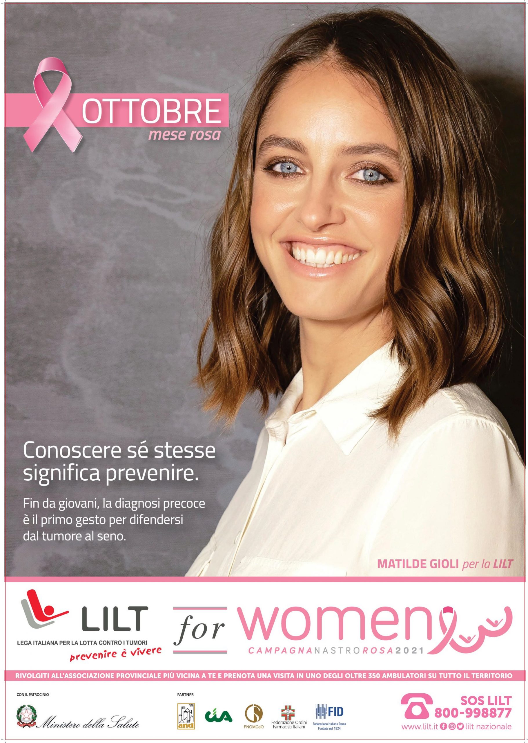 Marsala: Palazzo VII Aprile si illumina di rosa per la lotta ai tumori