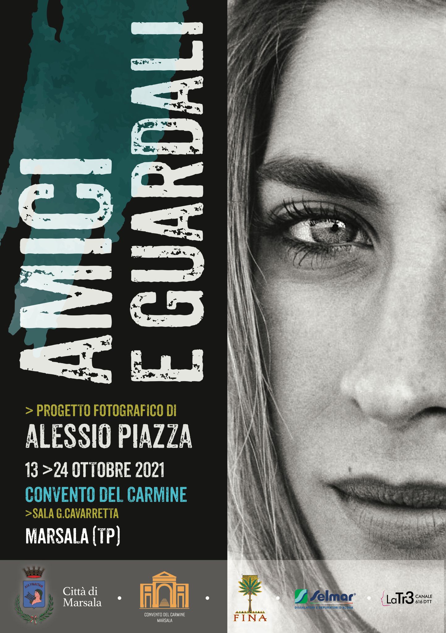 “Amici e Guardali”, i volti fotografati da Alessio Piazza al Carmine