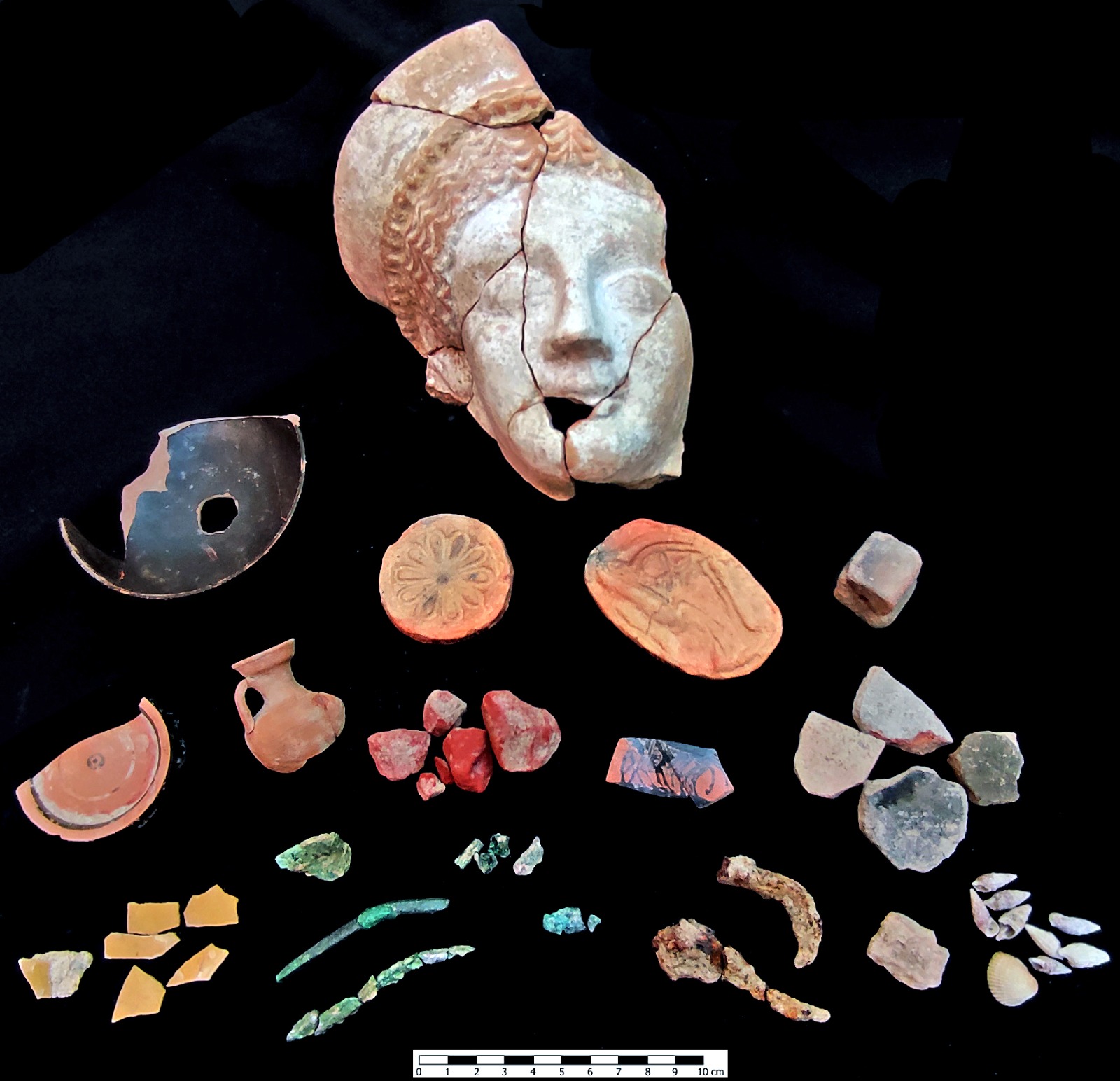 Gli scavi di Mozia portano in luce l’effige della dea fenicia Astarte/Afrodite, la presentazione della eccezionale scoperta