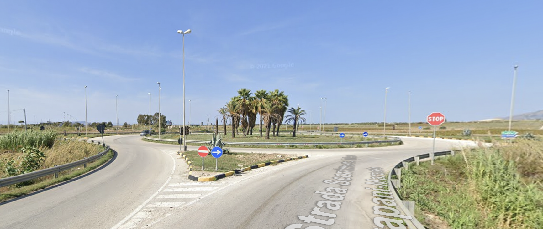 Marsala, con i fondi dell’ex provincia si illumina la Sp21
