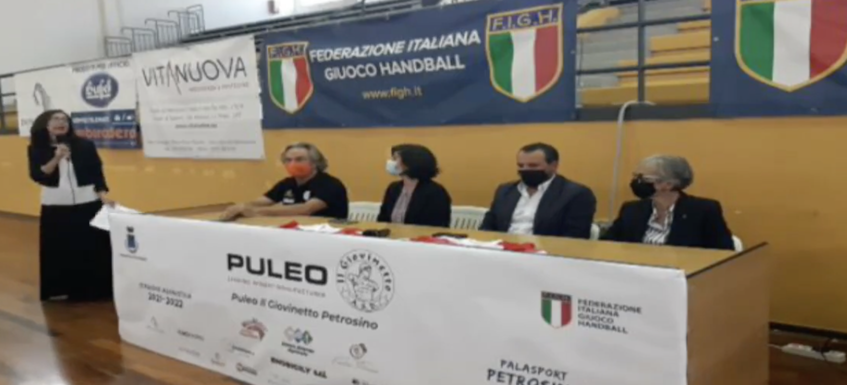 Presentata la stagione A 2 di Pallamano maschile del Puleo Giovinetto Petrosino