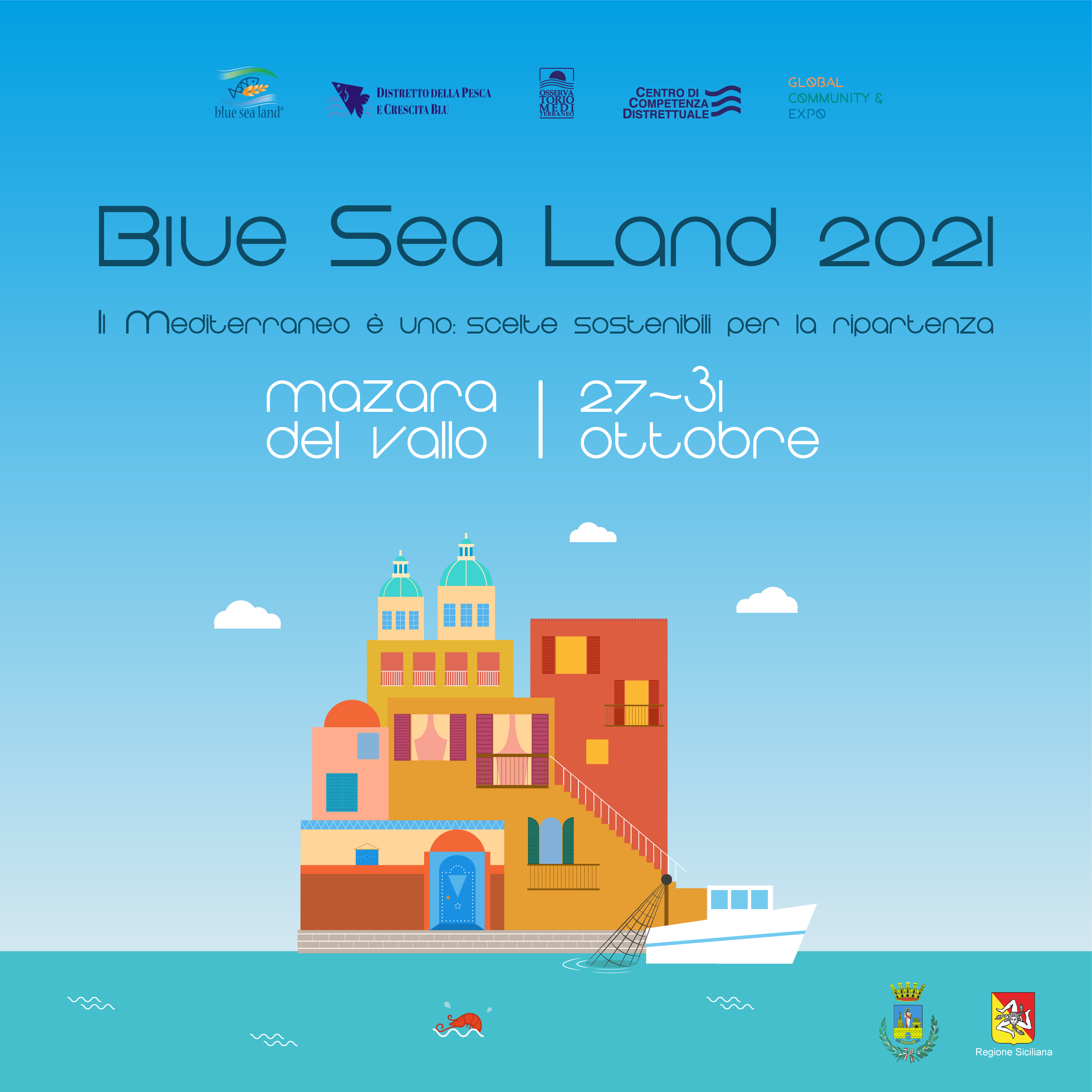 A Mazara al via la X edizione del Blue Sea Land, 5 giorni di eventi