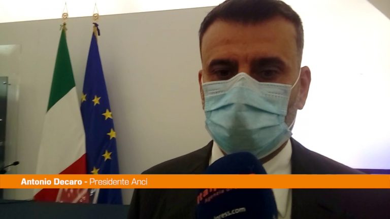 Decaro: “Piccoli Comuni l’ossatura del Paese”