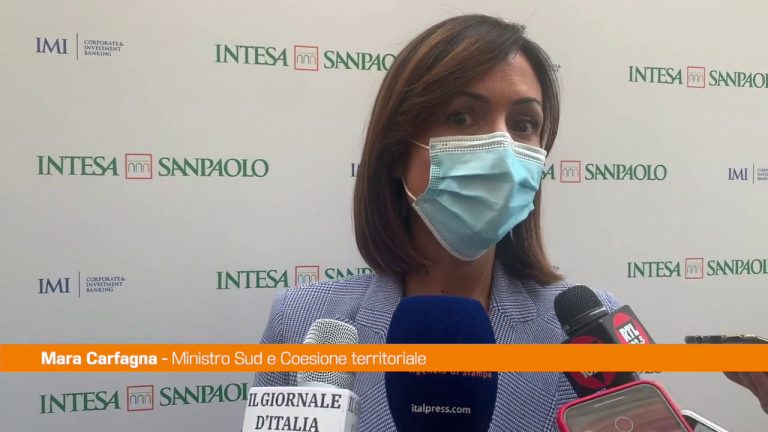 Carfagna: “Il Sud può essere il traino per il rilancio”