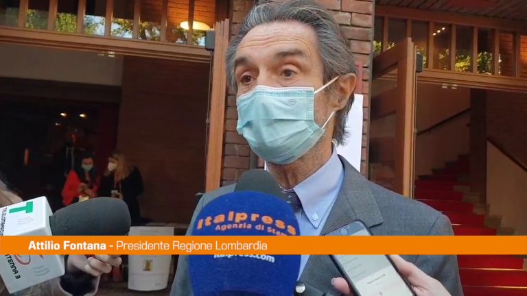 Green Pass, Fontana “Solidarietà a Sala per le minacce subite”