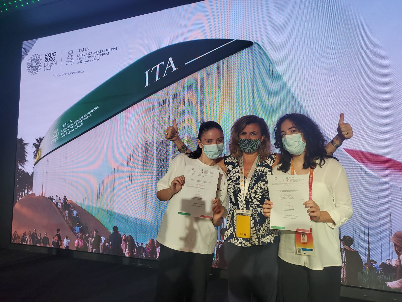 Studenti del Liceo Pascasino di Marsala all’Expo di Dubai per lo Spazio