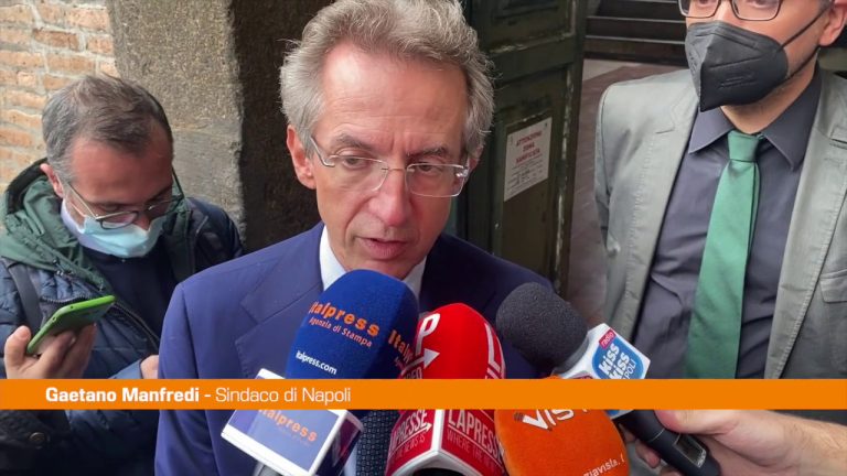Patto per Napoli, Manfredi: “Al lavoro per risposte rapide”