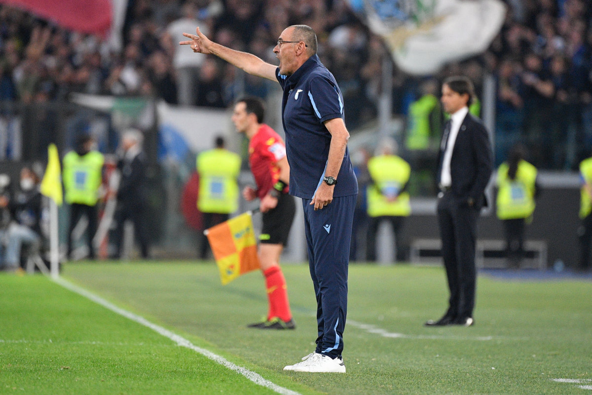 Sarri “Alti e bassi Lazio da un anno e mezzo”
