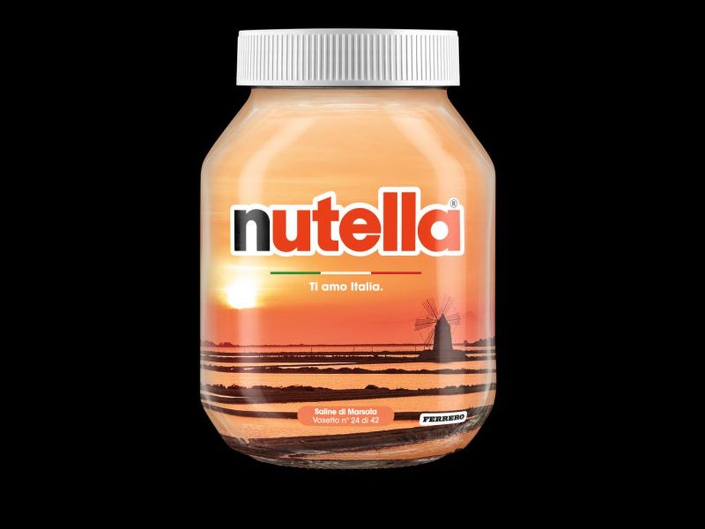 Il Sud Italia protagonista sui vasetti Nutella con scorci mozzafiato