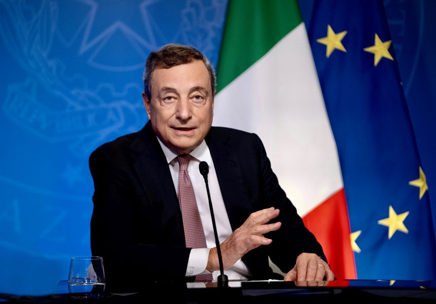 Draghi “Il successo del Pnrr dipende dalla collaborazione di tutti”