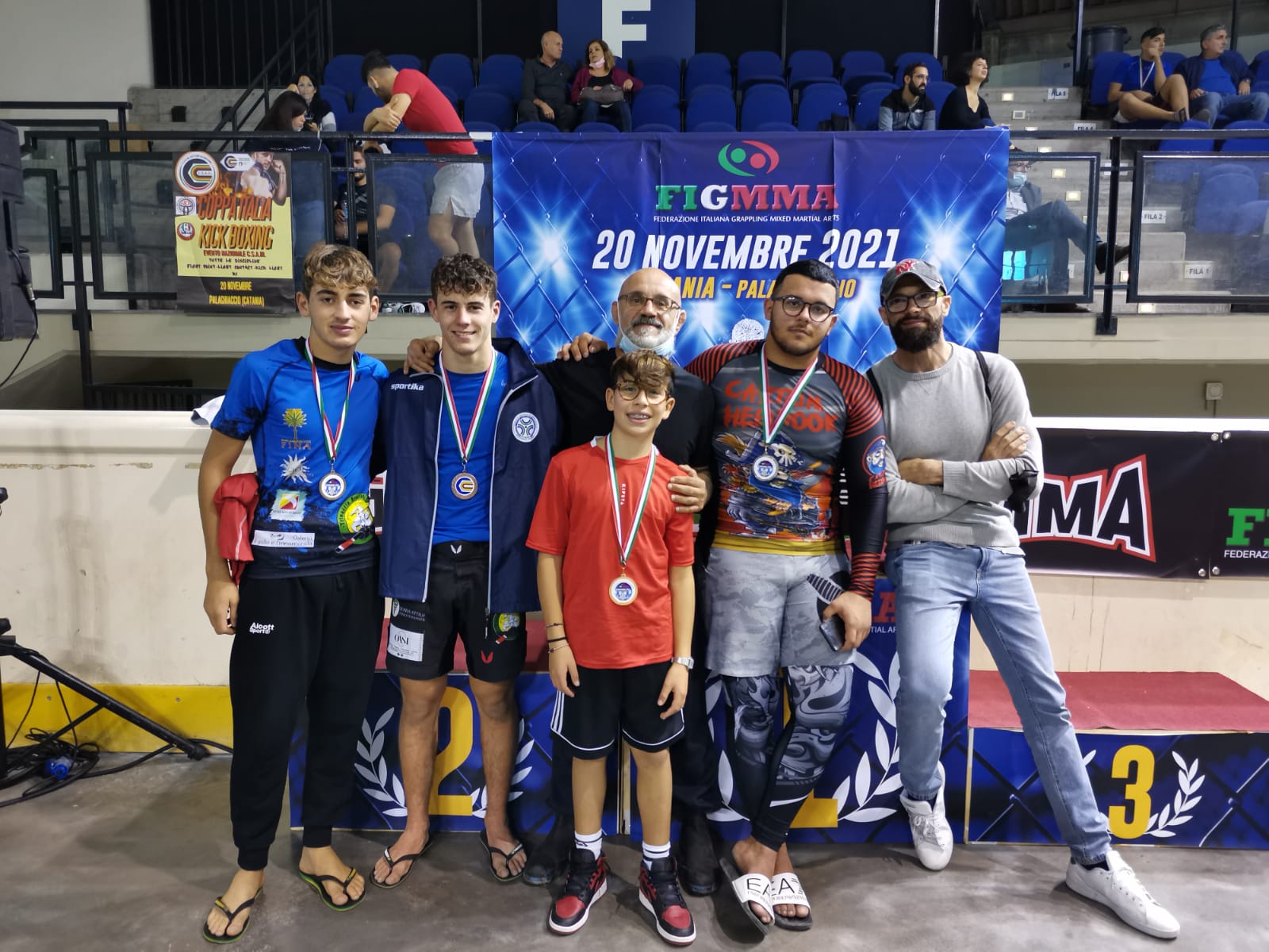 Campionato Figmma, a Catania podio per la Trinacria BJJ