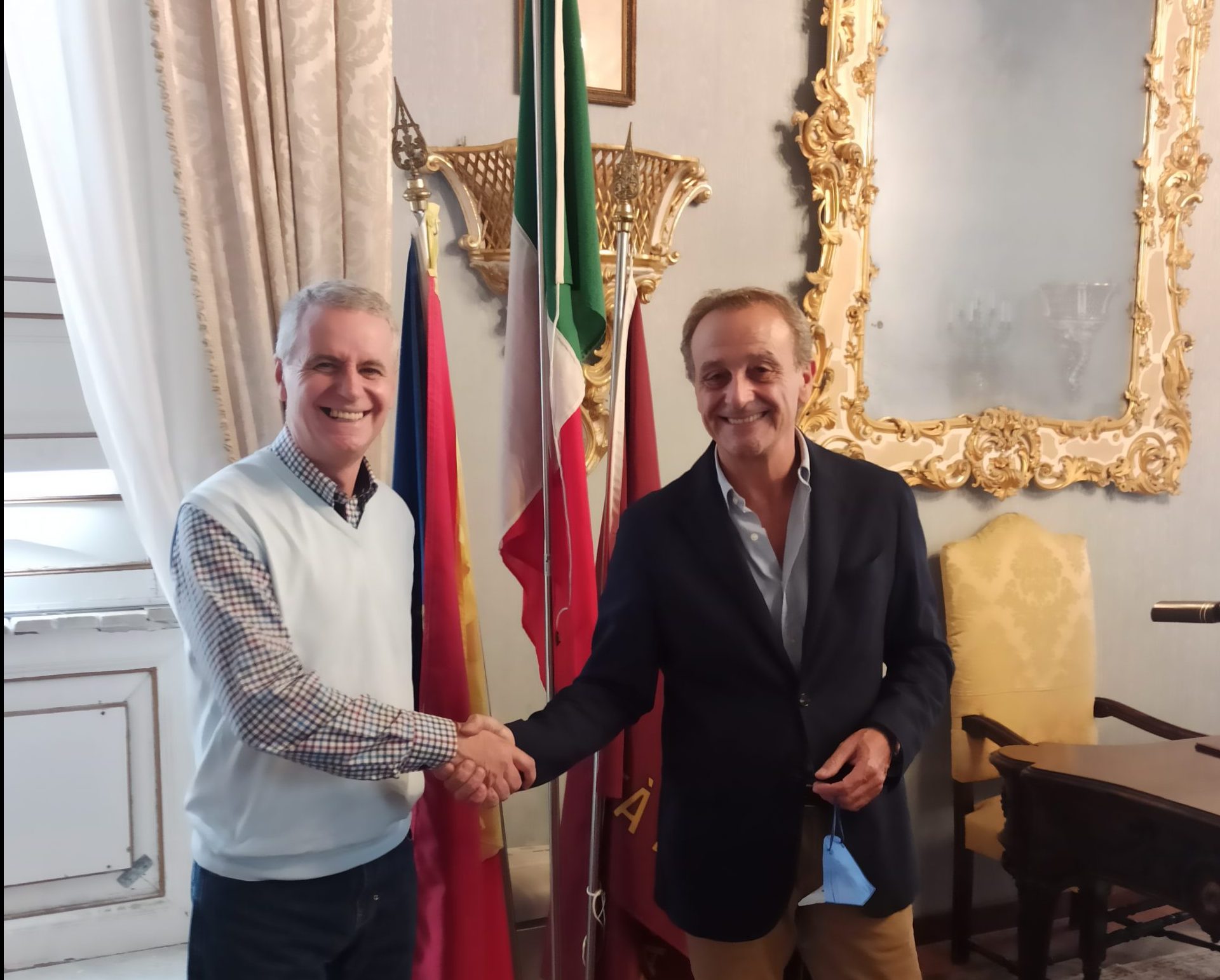 Il campione Alberto Cova ha preso casa a Trapani