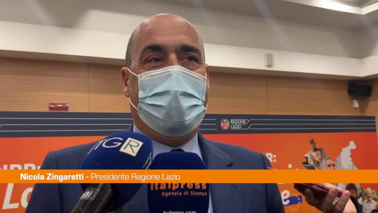 Zingaretti “Nel Lazio una stagione di investimenti mai vista prima”