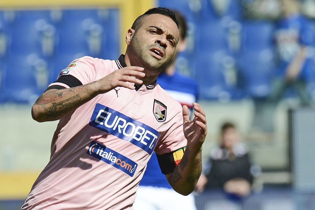 Estorsione, condanna definitiva per l’ex bomber del Palermo Miccoli