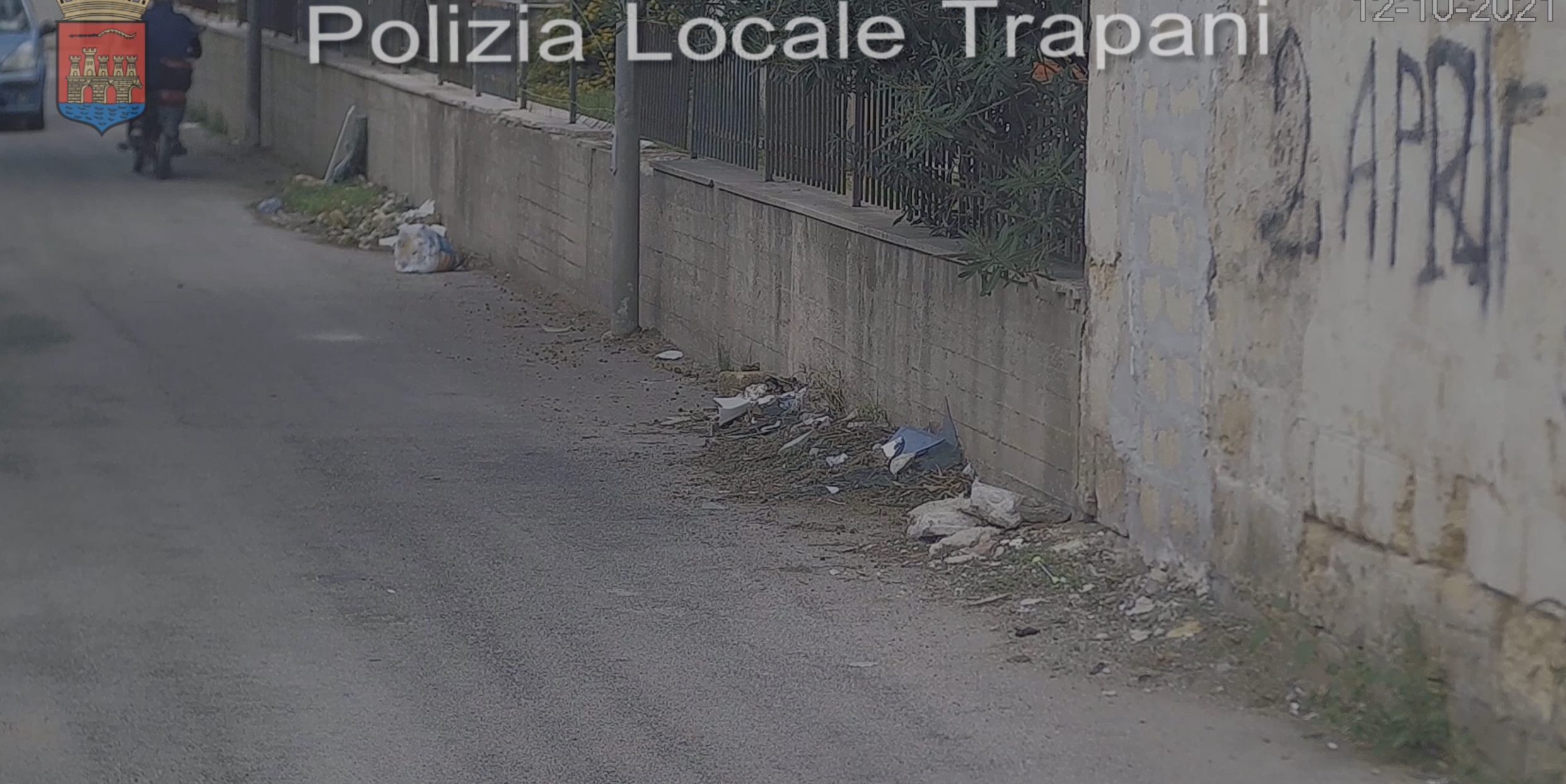 Trapani: ancora contrasto all’abbandono di rifiuti. VIDEO
