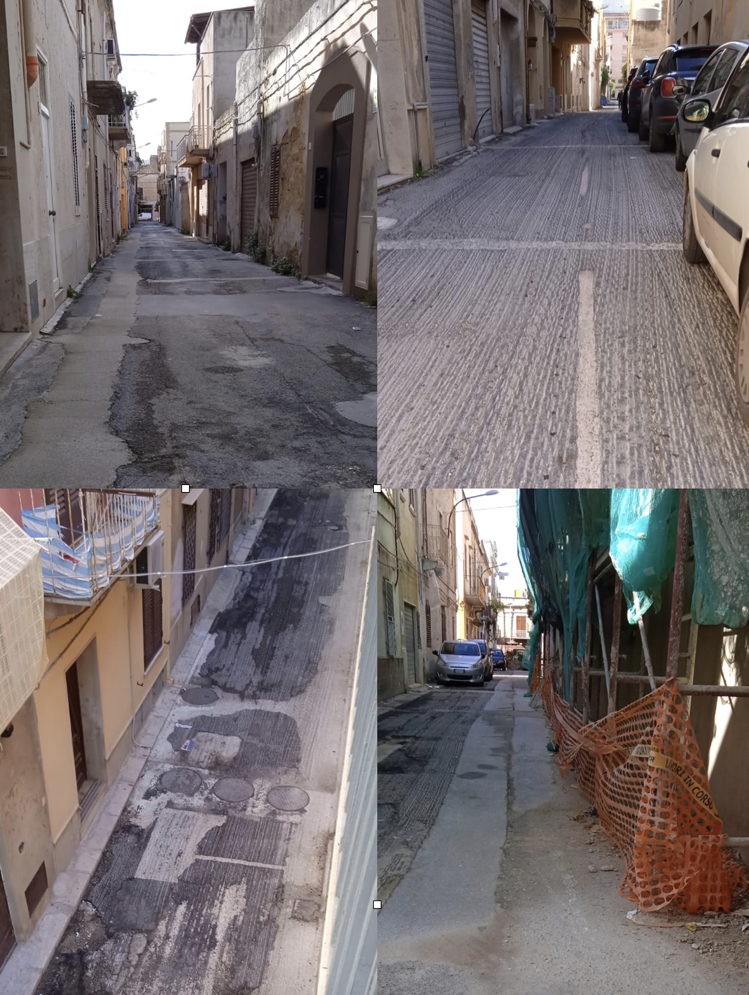 Strade scarificate, poca luce e semafori non funzionanti, i cittadini: “Marsala città in tilt”