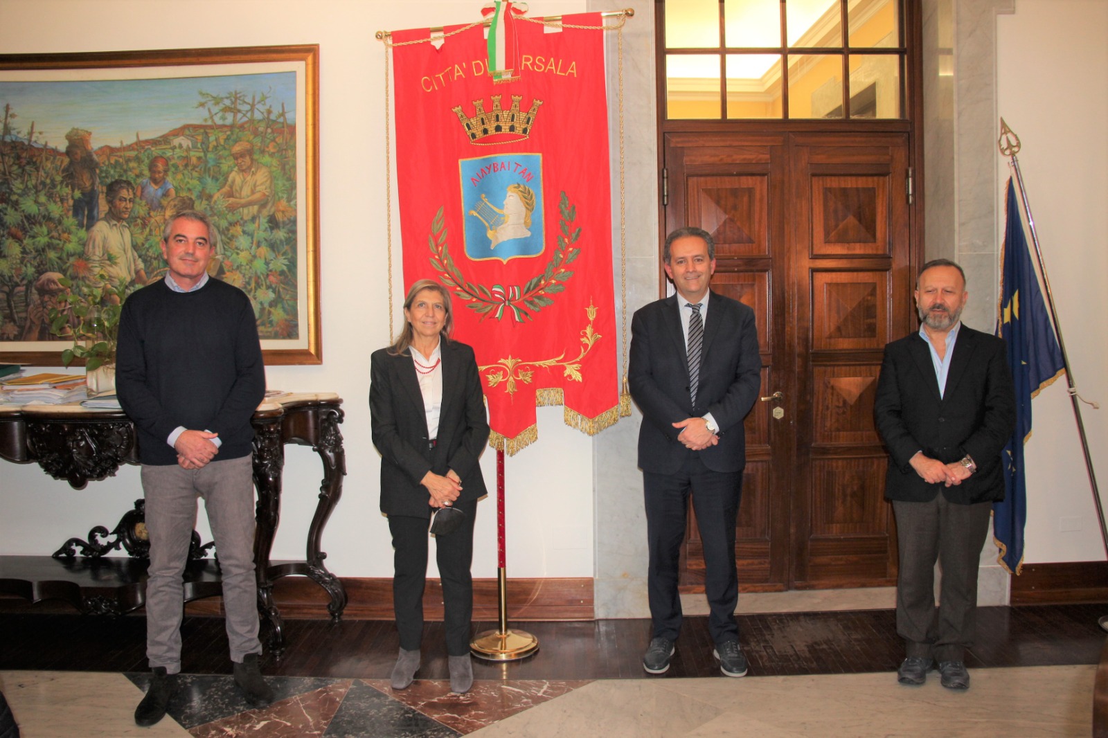 La Prefetta Cocuzza in visita al Comune di Marsala per parlare di sicurezza e donne