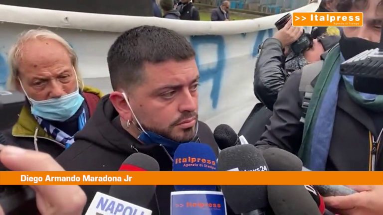 Un anno fa la morte di Maradona, figlio Diego jr “Giornata triste”