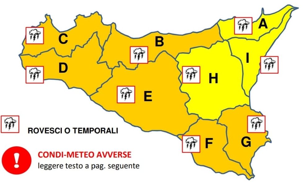 Ancora maltempo in Sicilia, confermata l’allerta arancione. Strade invase dal fango nell’agrigentino