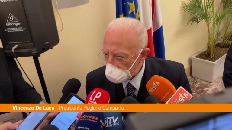 Covid, De Luca: “In Campania altri 5 contagiati da variante Omicron”