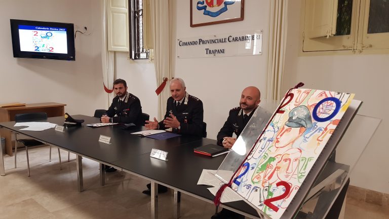 Presentato il Calendario Storico e artistico dell’Arma dei Carabinieri 2022