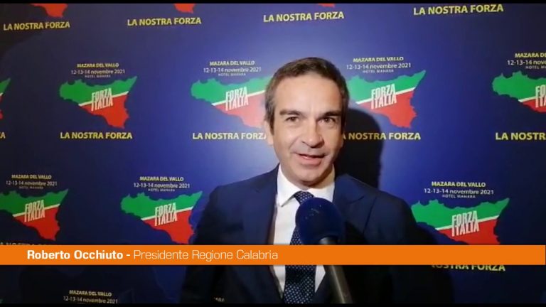 Occhiuto “Spazio politico enorme per Forza Italia”