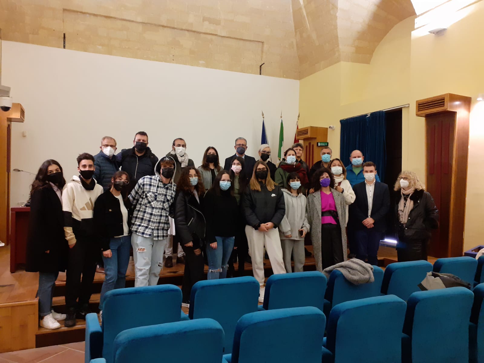 Erasmus+, il vice sindaco accoglie i partner europei dell’Itet “Garibaldi”