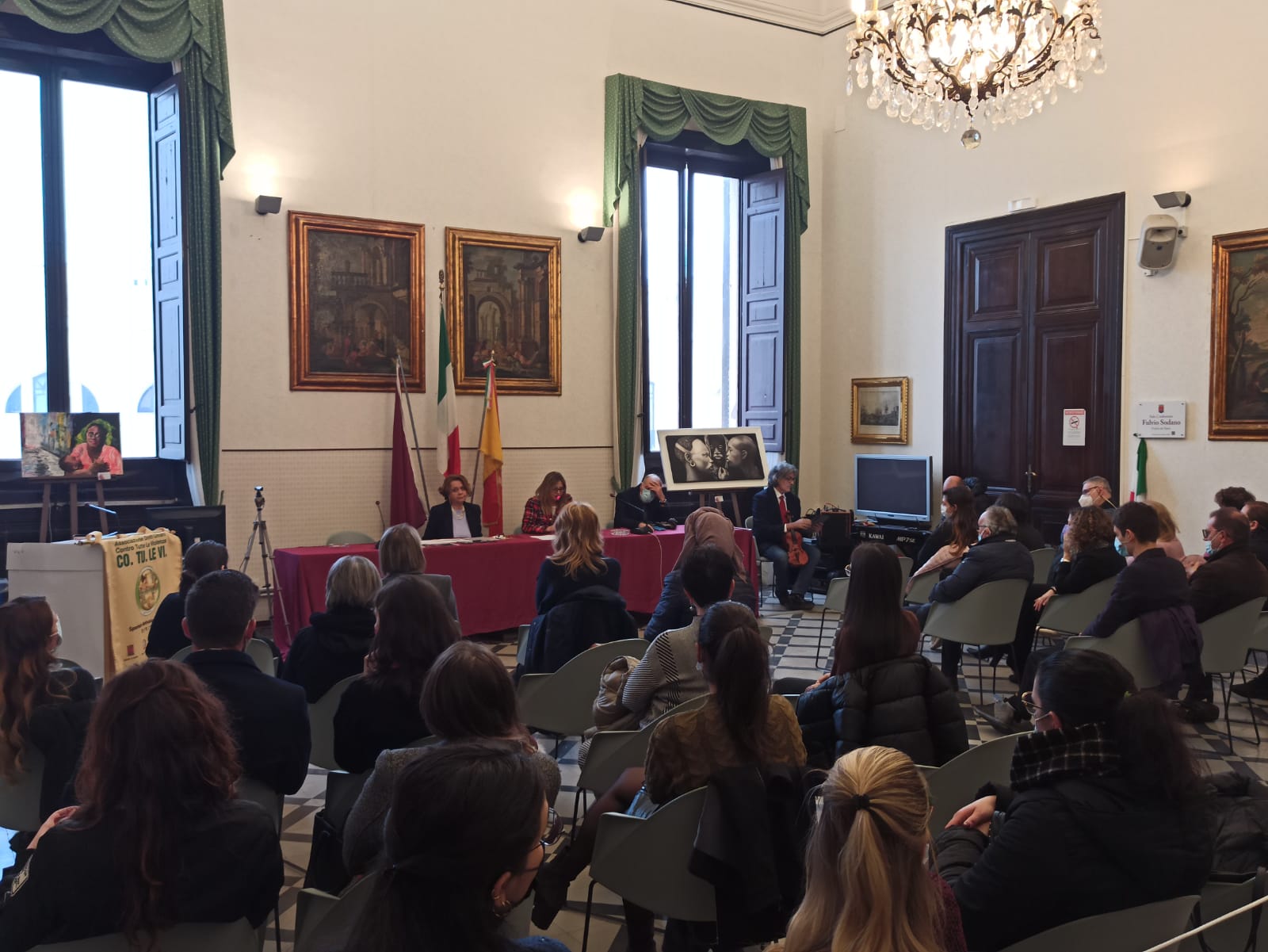 Progetto “Trapani è Donna e.. Madre”, evento conclusivo della CO.TU.LEVI. a Palazzo D’Alì