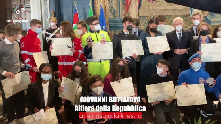 Radioimmaginaria premiata al Quirinale dal presidente Mattarella