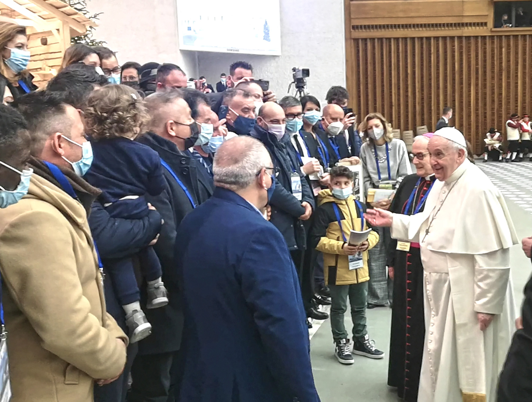 I pescatori di Mazara sequestrati in Libia incontrano il Papa: “Vi saremo vicini”