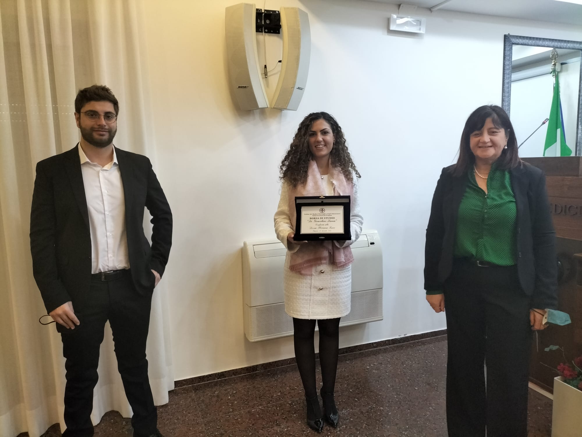 Consegnata la borsa di studio “Gioacchino Lamia”