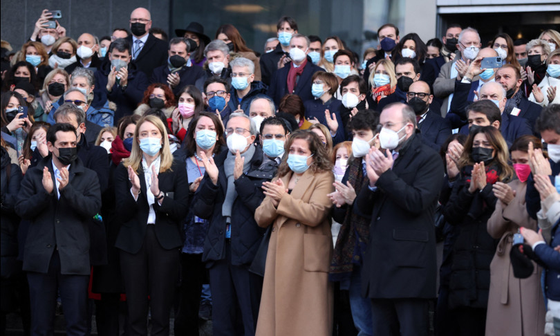 I Funerali di Sassoli il 14 gennaio, in Campidoglio la camera ardente