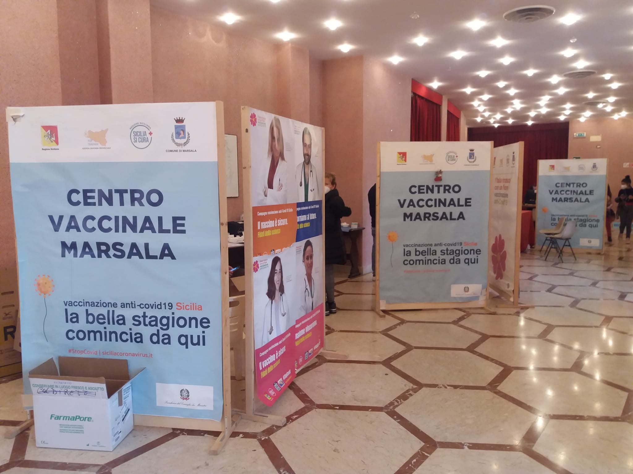 All’Impero prorogato l’hub, vaccini per tutti gli studenti