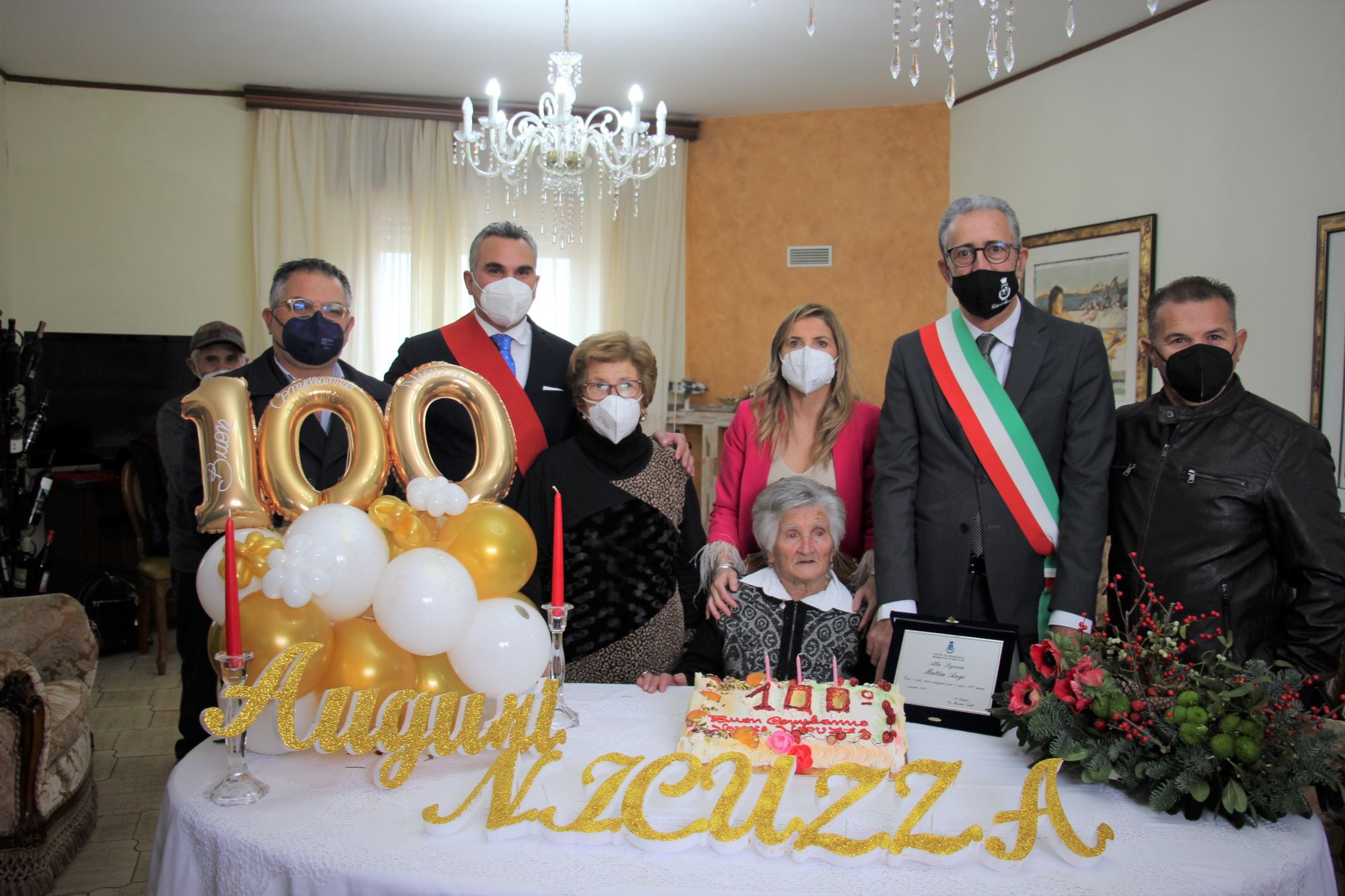 Prima centenaria a Marsala, festeggiata nonna Nicuzza
