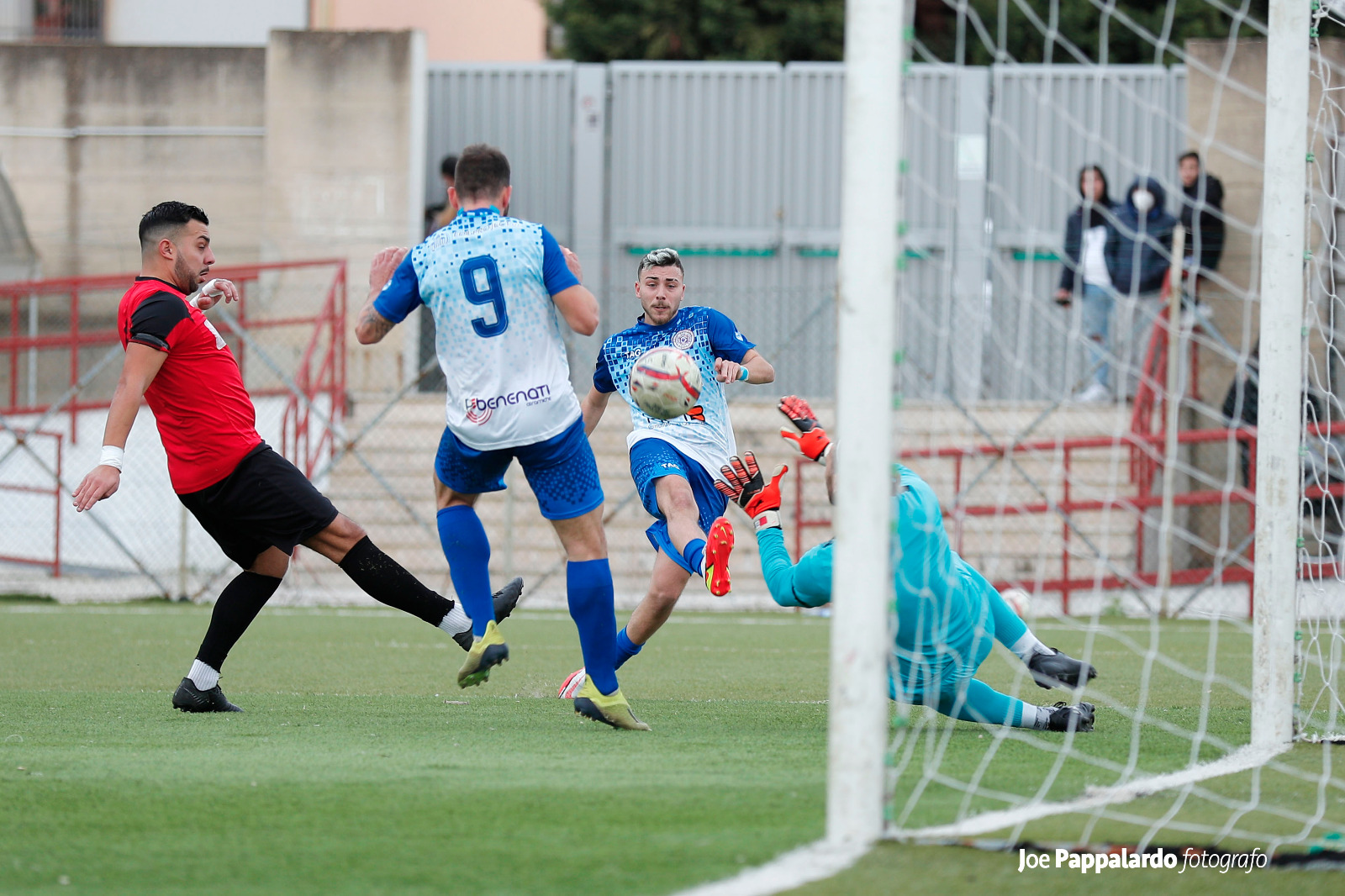 L’Asd Accademia Trapani vince 4-0, tripletta di Nolfo