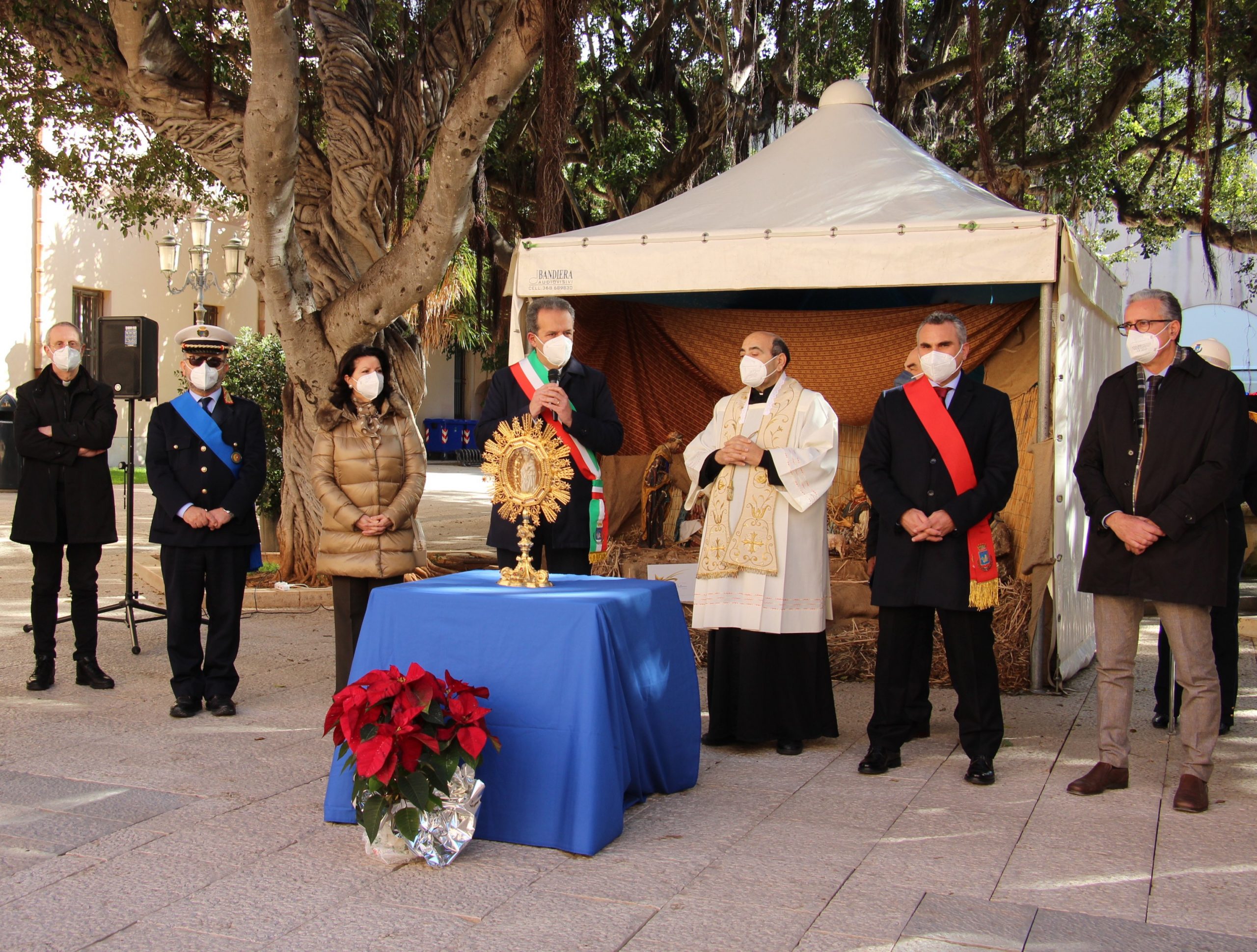 Marsala celebra la patrona Maria SS della Cava, il Simulacro entra al Comune